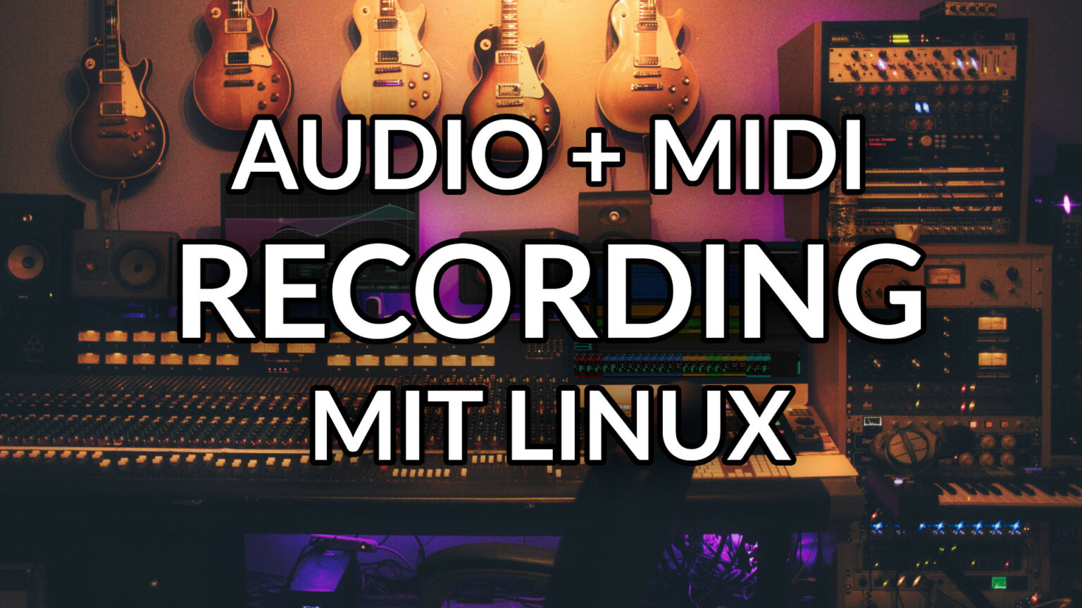 Audio und MIDI Recording mit Linux Linux Content