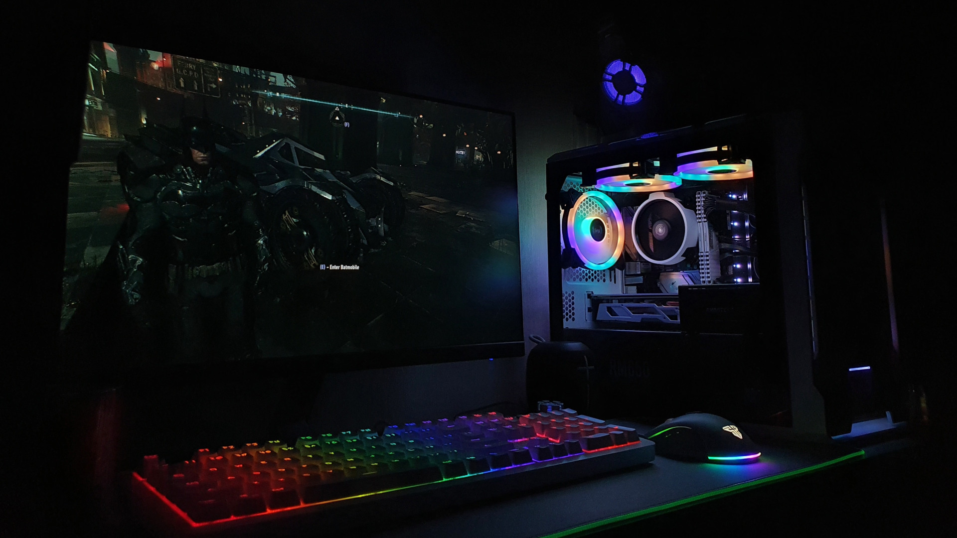 Gaming PC linux RGB Keyboard