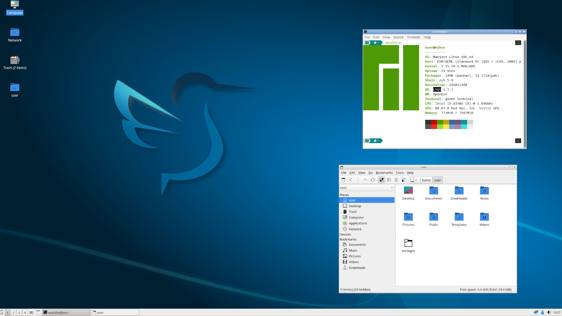 LXQT Desktop Environment