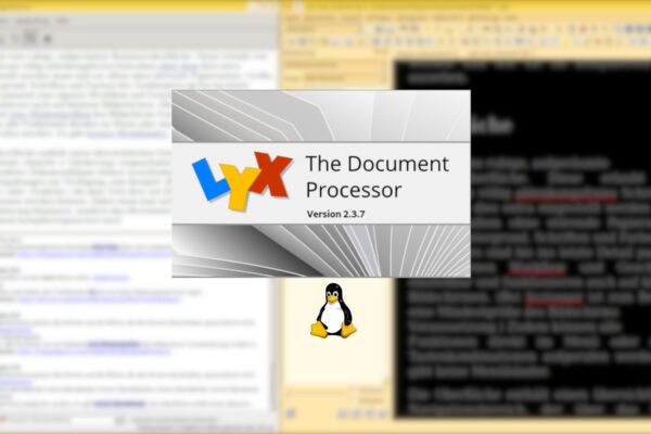 LyX – LaTeX-Editor ohne Code