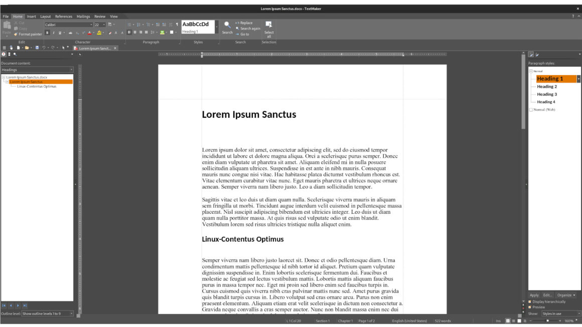 Text, Tabellen, Präsentationen: Bestes Linux-Office - Linux Content