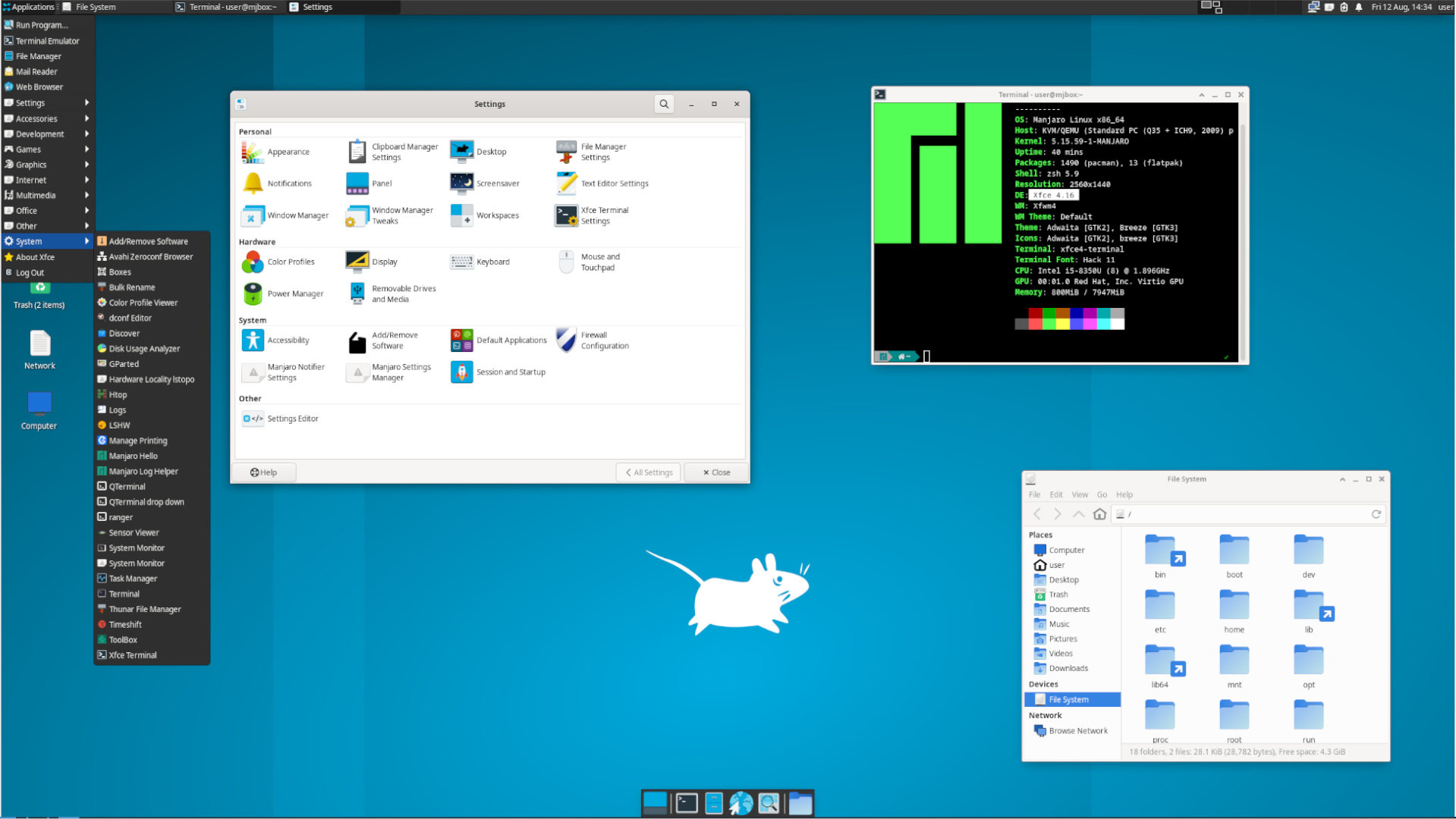 XFCE Desktop Environment